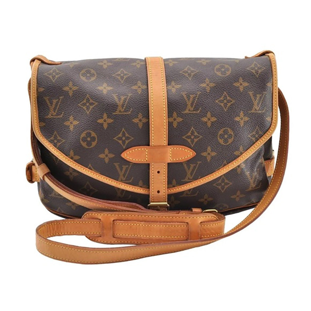 a brown and tan louis vuitton bag