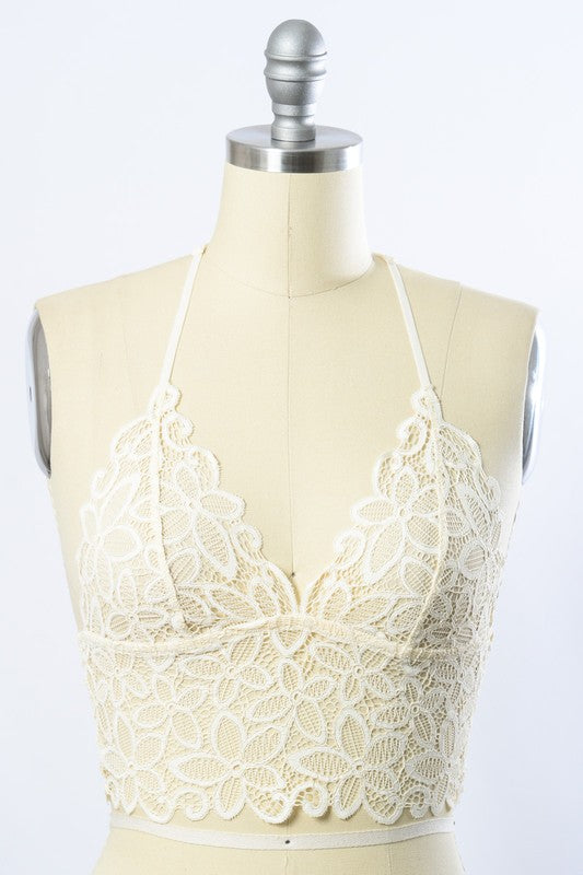 a mannequin with a white bra on it