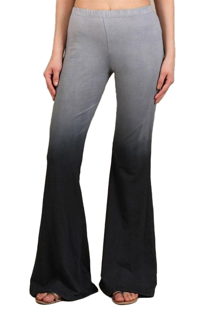 Ombre Dyed Bell Bottom Pants - Pants - BellanBlue
