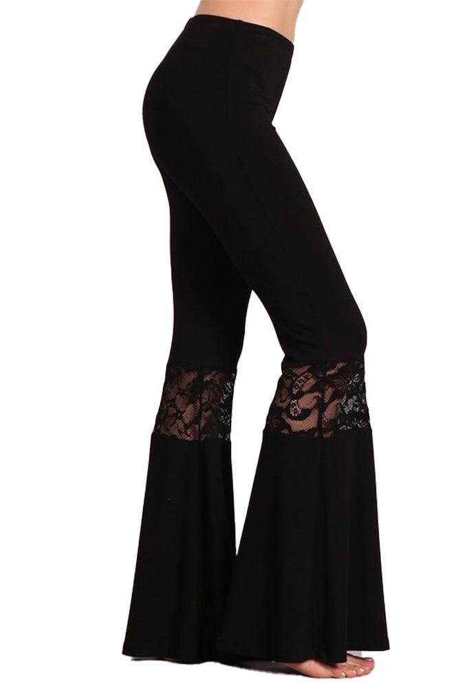 Solid Flared Bell Pants - Pants - BellanBlue
