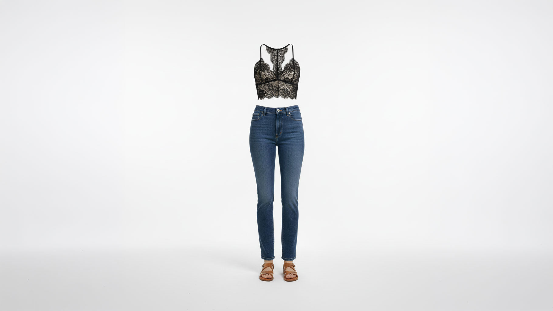 Bras collection - women's wire-free bralettes with lace details and comfortable styles at BellanBlue