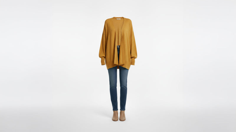 Women's cardigans and kimonos — floral, crochet, chenille, balloon sleeve, and open-front styles at BellanBlue