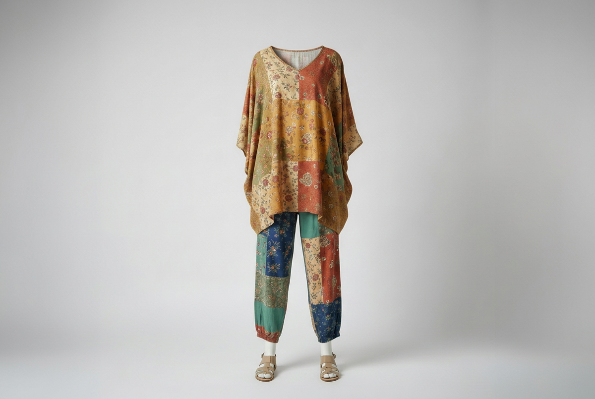 Women's Patchwork Joggers