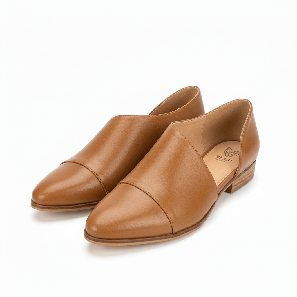 Camel d'Orsay flat matching design