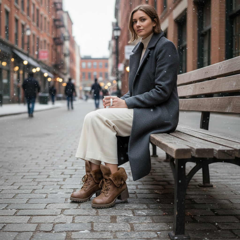 Lifestyle - Winter Bench