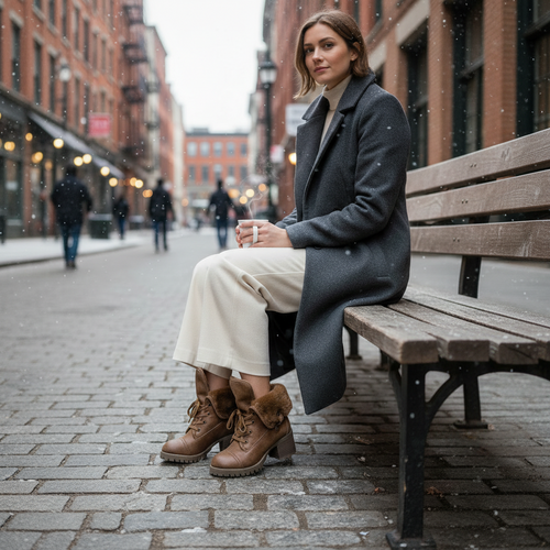 Lifestyle - Winter Bench