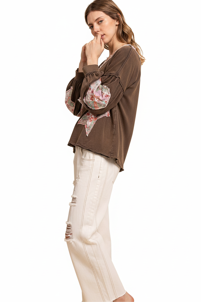 Patchwork top - full body