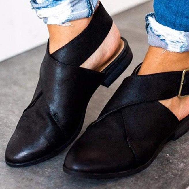 Buckled Cutout Bootie - Ankle Boots & Booties - BellanBlue